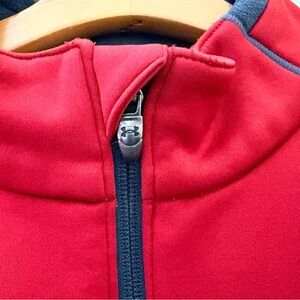 Large Red Fleece Under Armour Men’s Performance Jacket